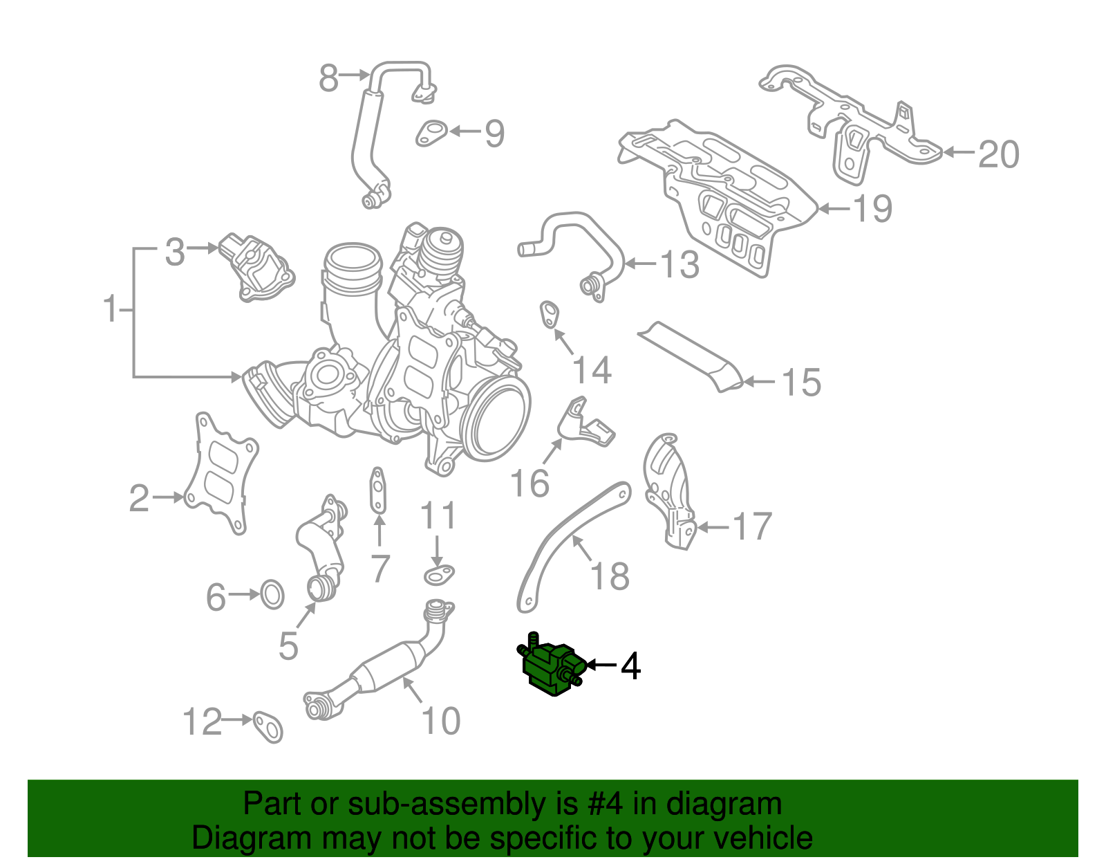 06H-906-283-J - Solenoid Valve - 2014-2024 Volkswagen | VW OEM Parts Outlet