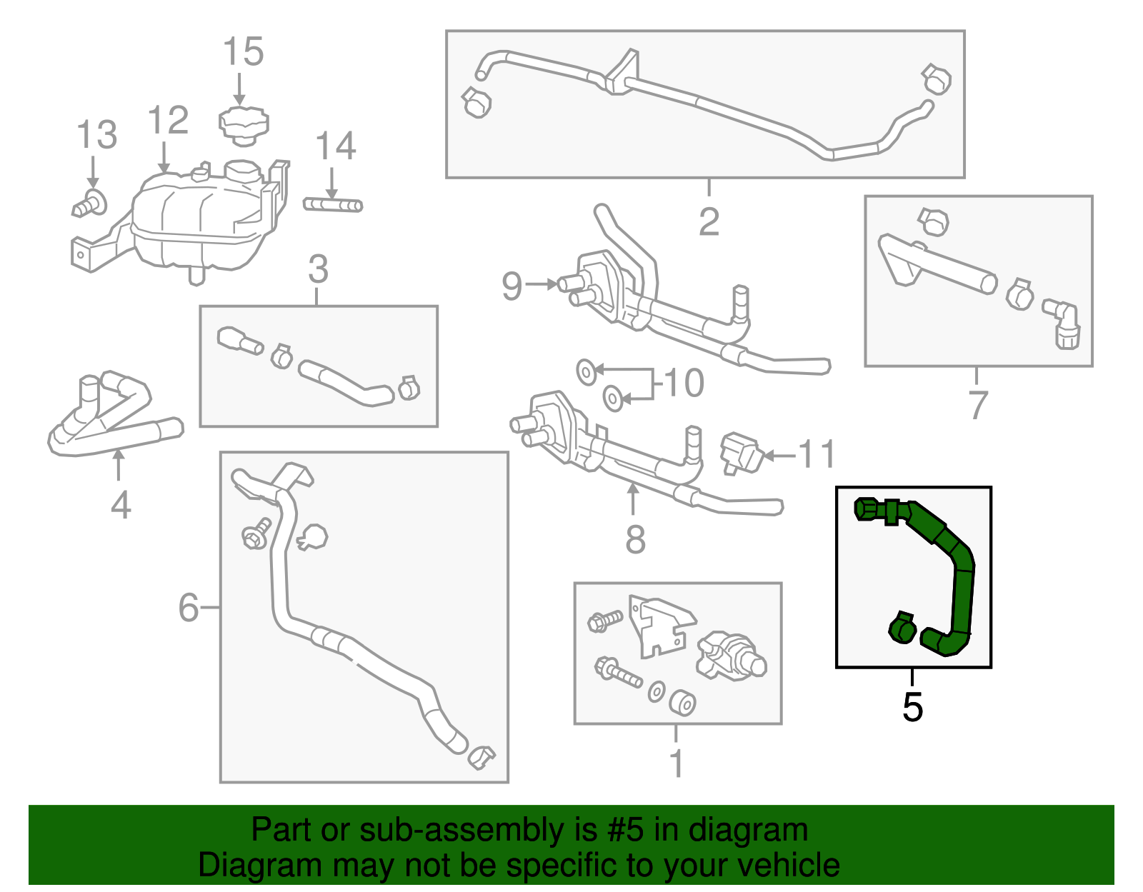 F (S)Hose - GM (84105269)
