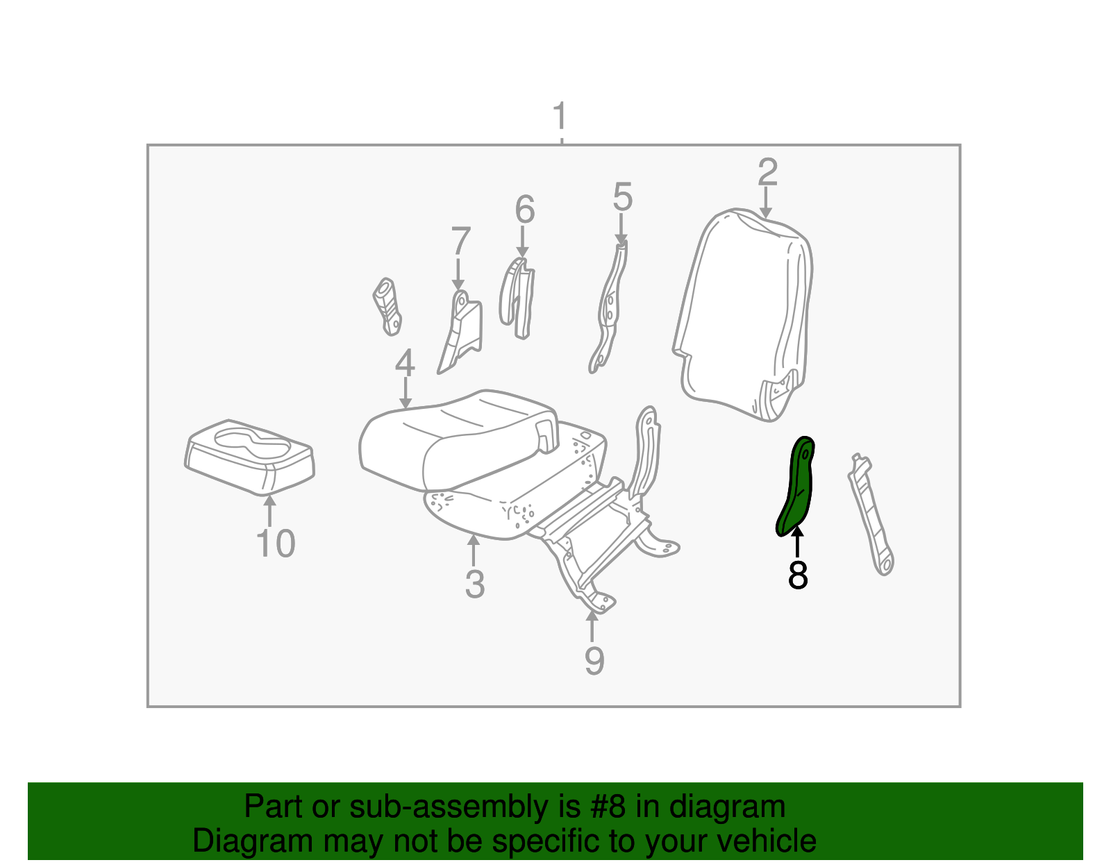 Pivot Cover - GM (88935021)
