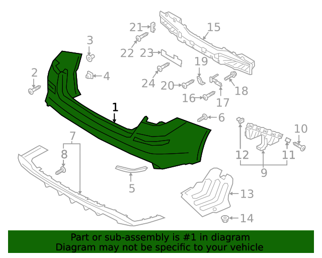 2019-2019 Kia Optima Driver Side Bumper Cover Air Duct; Made Of Pp Plastic Partslink KI1038133