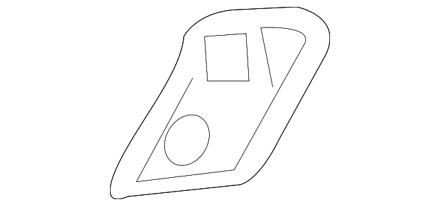 Switch Bezel - GM (25651879)