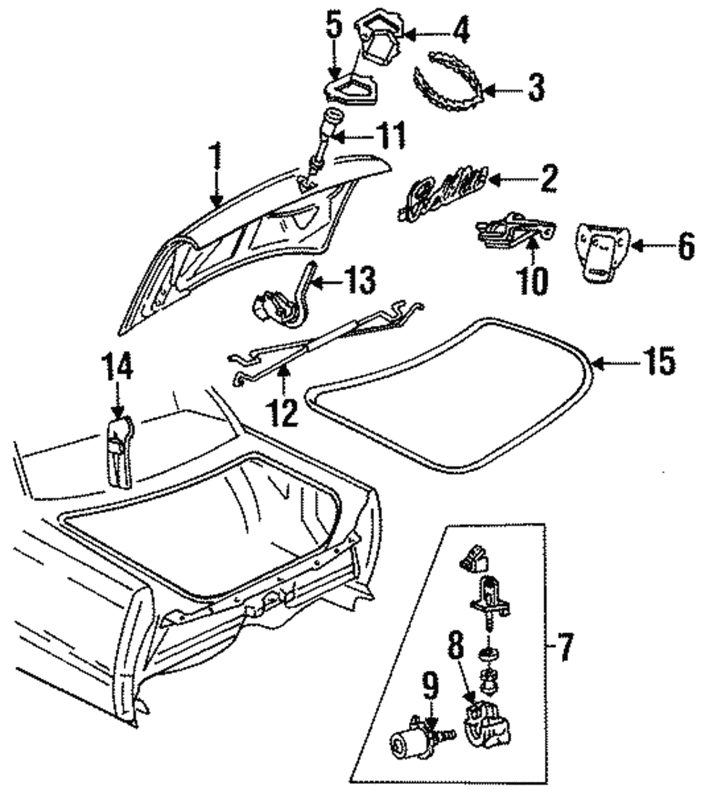Cylinder & Keys - GM (9632753)