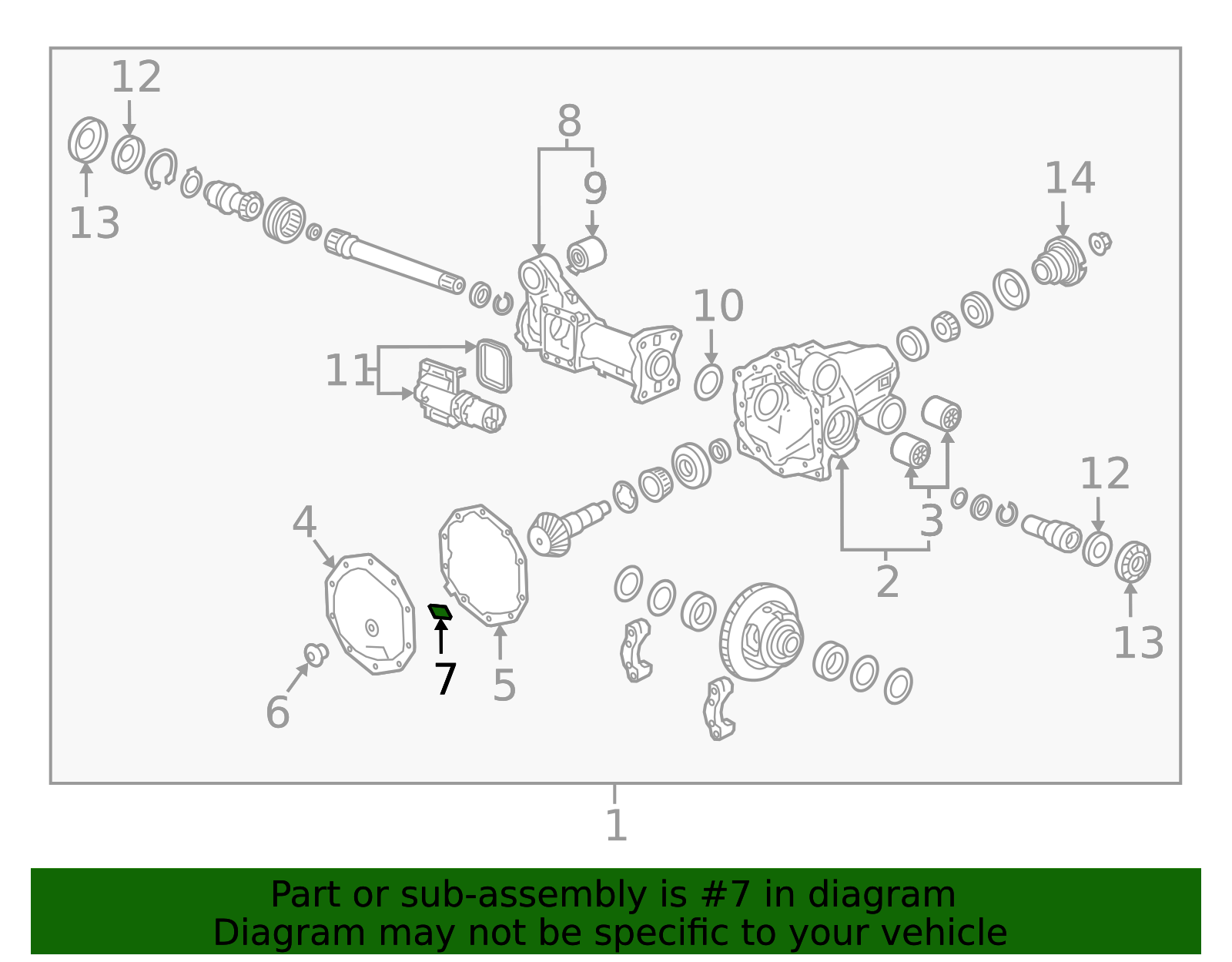 Differential Magnet - GM (84397692)