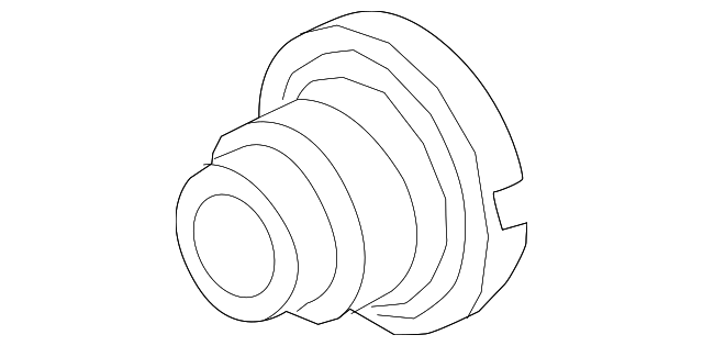 Front Differential Drive Pinion Gear Yoke - GM (84459305)