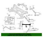 OEM NEW Genuine Mazda Lower Inner Tie Rod Rear 2006-2015 MX-5 NE5128200A OEM NEW Genuine Mazda Lower Inner Tie Rod Rear 2006-2015 MX-5 NE5128200A