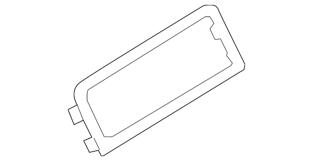 HVAC Heater Control Switch Bezel 7P1863100BPR1