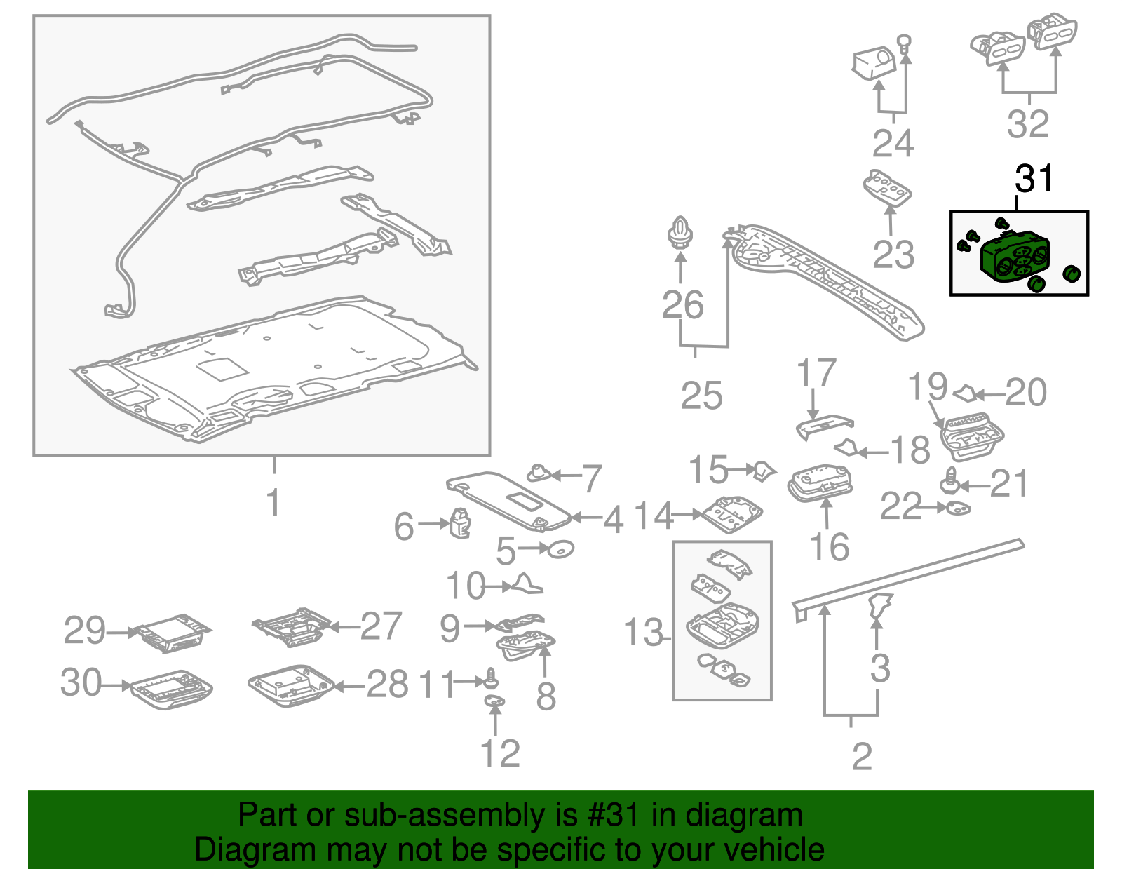 Heater Control Bezel - Toyota (88300-08010-A0)