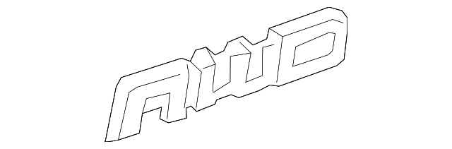 Nameplate - GM (84376478)