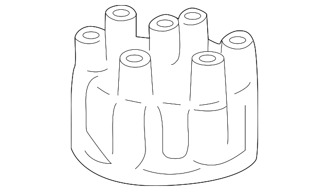 Genuine Mopar Distributor Cap 5142592AA