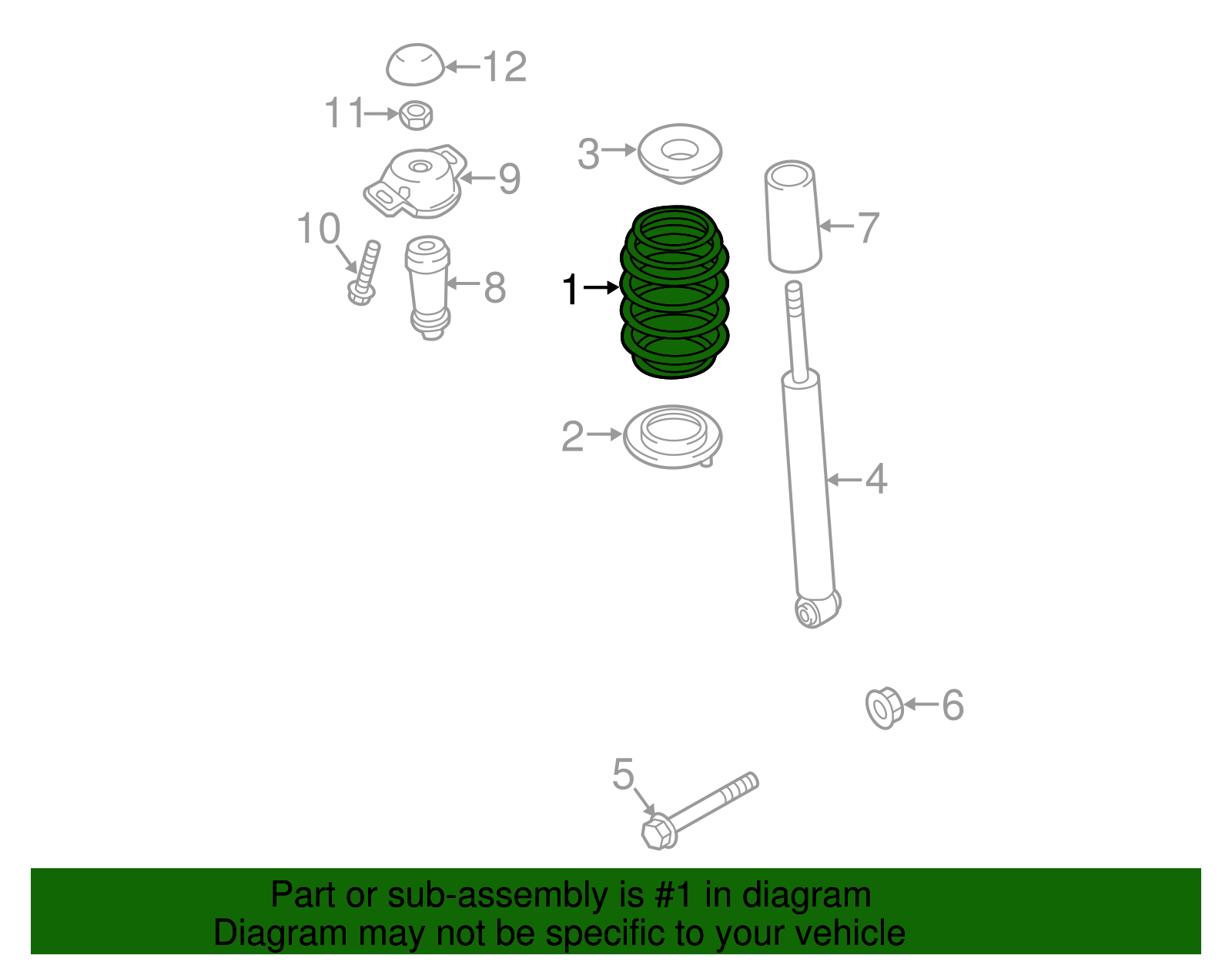 Coil Spring 5Q0-511-115-BA
