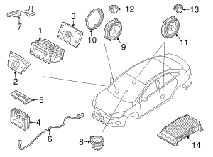 2014-2018 Ford Module EA5Z-14D212-DA | QuirkParts