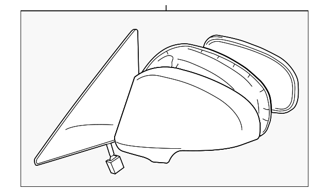 Mirror Assembly Right Silver - Toyota (87910-07064-B0)