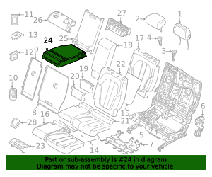 52207499807 - 2019-2022 BMW X7 Armrest (52-20-7-499-807) | BMW of South ...