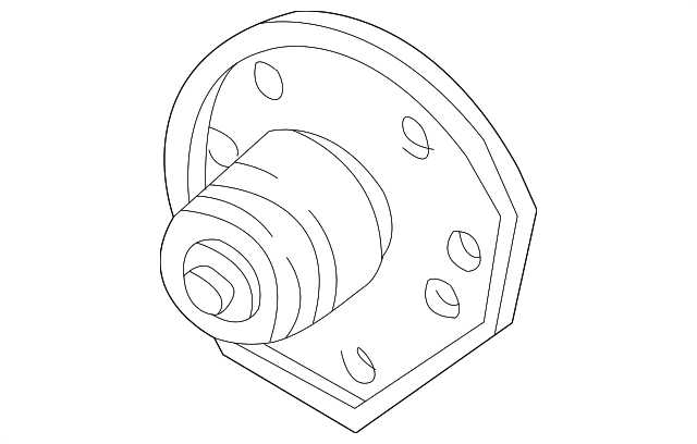 Heating and Air Conditioning Auxiliary Blower Motor Assembly - GM (89018962)
