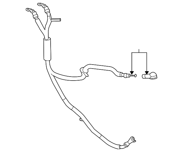 Generator Battery Control Wiring Harness - GM (84354713)
