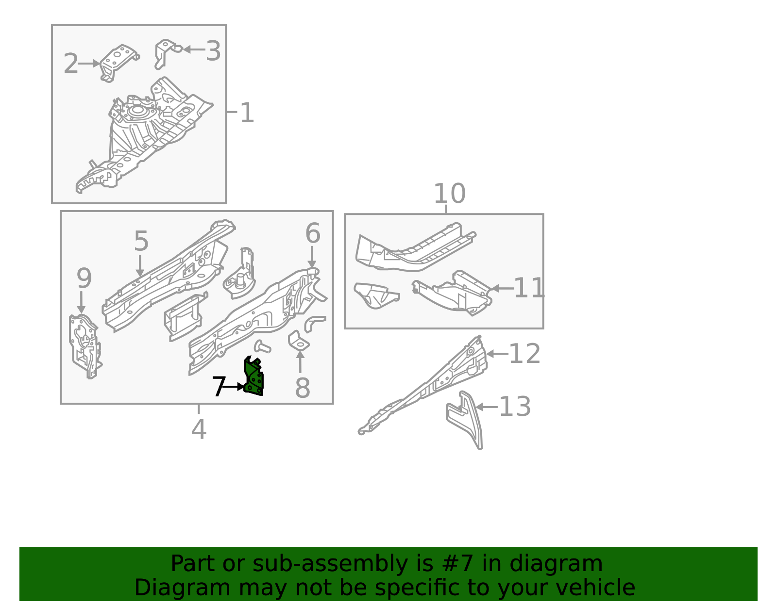 Lamp Bracket - Scion (53245-WB001)