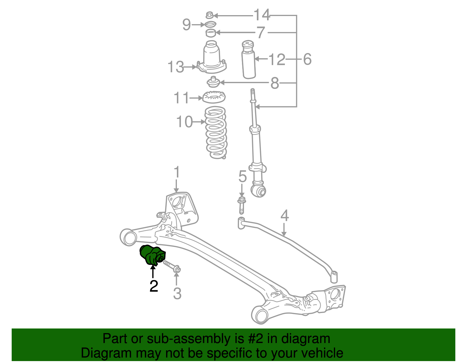 Amazon.com: Tiny Force Rear Crossmember Axle Arm Beam