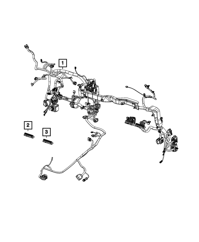20172024 Mopar Connector Can Buss 68321746AA Mopar Estores