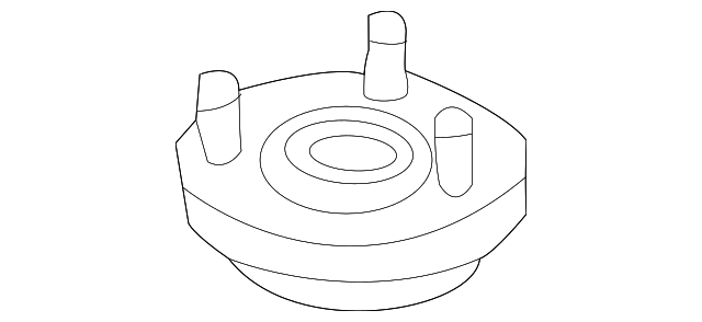 Shock Mount (Left, Right, Front) - Toyota (48609-0C021)