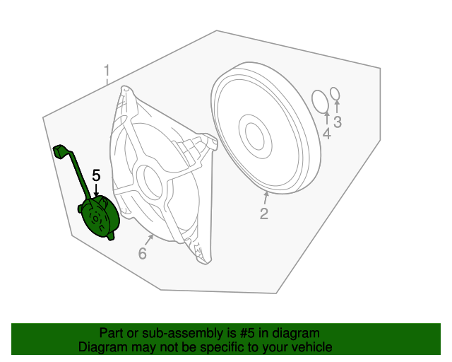 20032006 Hyundai Santa Fe Fan Motor 2538626300 OEM Parts Online