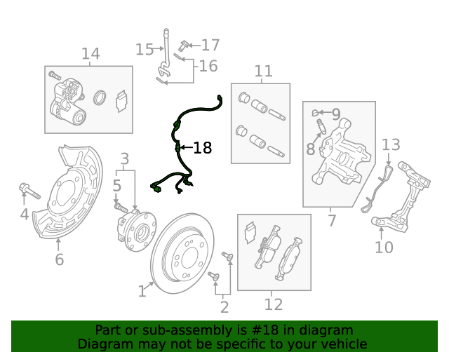 20192023 Mazda 3 ABS Sensor BDTS437EYA MazdaParts