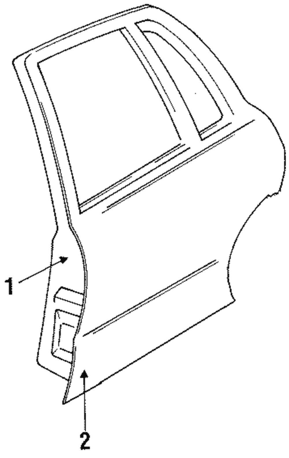 Door Shell - GM (25652560)