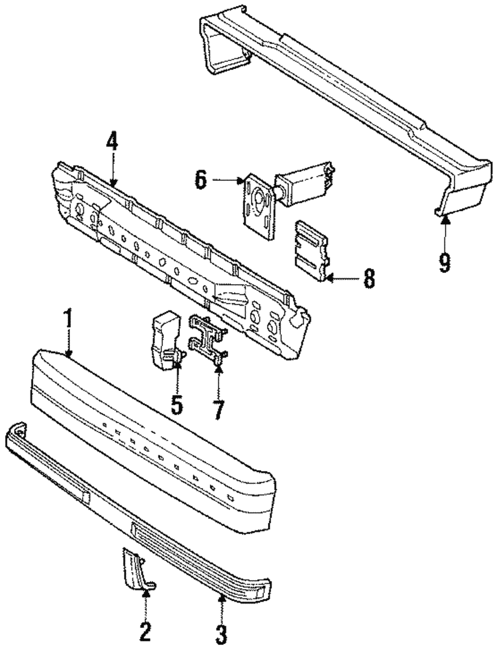 Energy Absorber Spacer - Ford (E8AZ-17765-B)