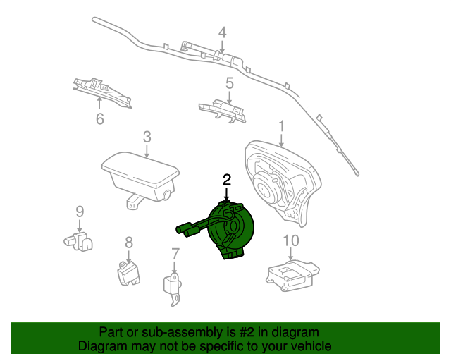 88969652 Coil New OEM Part From GM Parts Direct GM Parts Store