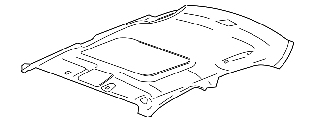 Panel Assembly, Hdlng Tr            *Gray     *Gray - Cadillac (89026527)