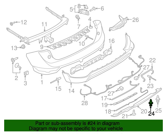 20112022 Ford Fender Liner Retainer Clip W711035S300