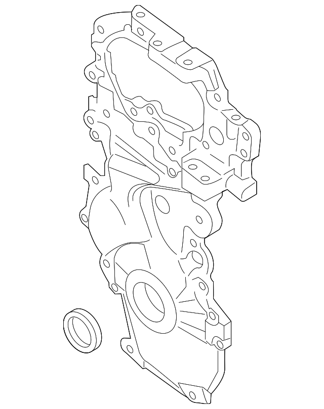 135001KC2A Front Cover 20112017 Nissan Juke Nissan OEM Parts Direct