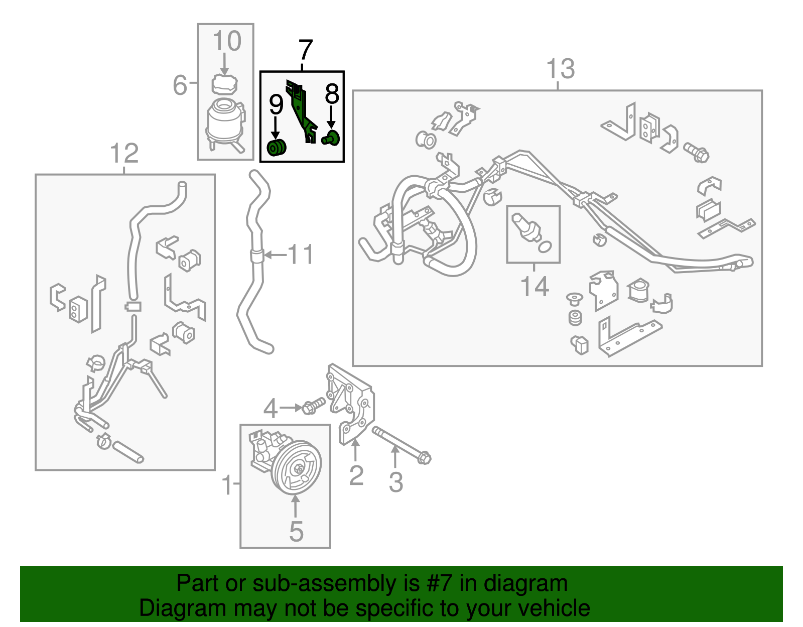 2011-2019-infiniti-reservoir-support-bracket-49190-1ma0a-infiniti-of