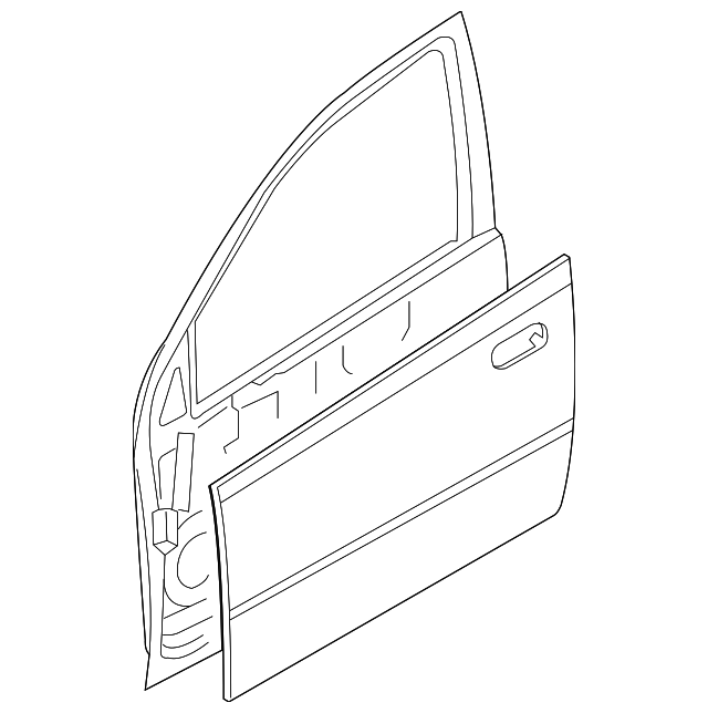 Driver Side Front Door - GM (96897589)