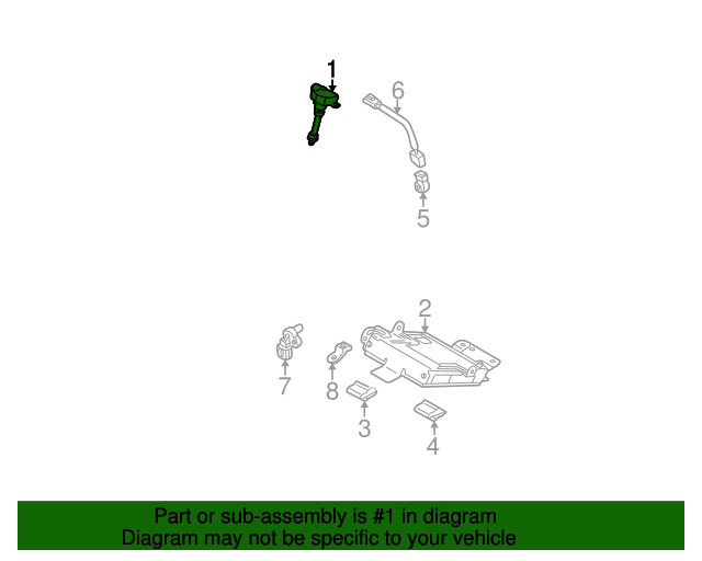 20022006 Nissan 20012006 Nissan Sentra Altima 2.5L Single Ignition