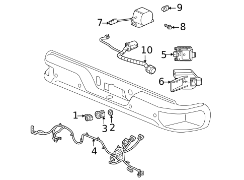 Parking Aid for 2019 Chevrolet Silverado 1500 #0