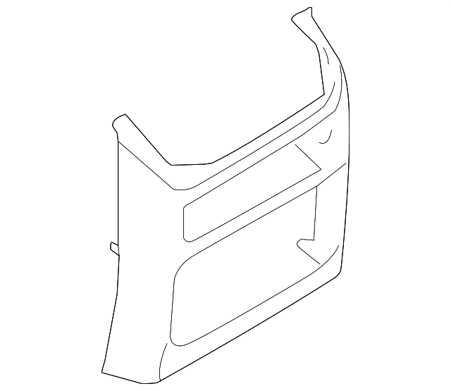 2018-2024 Lincoln Navigator Trim Molding - Passenger Side (RH