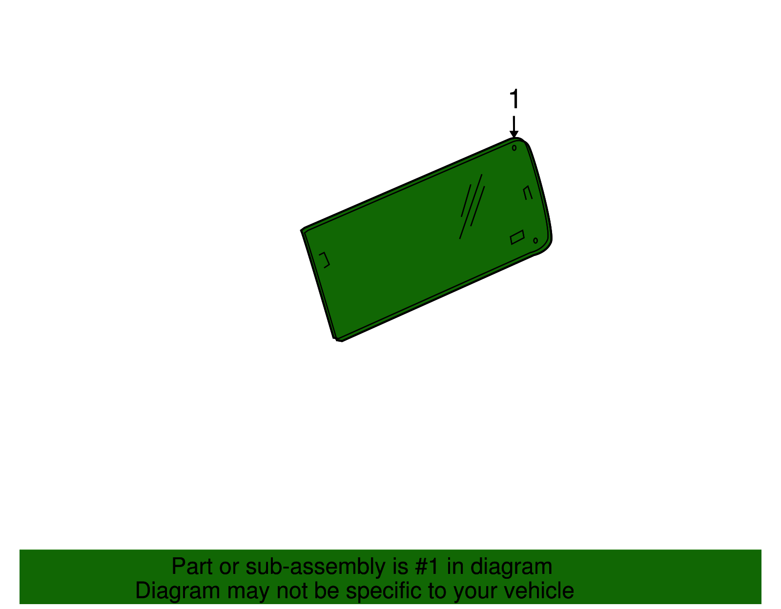 Window Assembly-Body Side - GM (25913258)