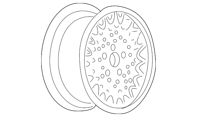 Wheel, Alloy - GM (12361599)