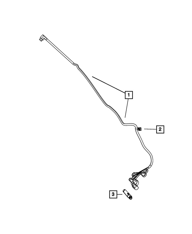 20112020 Dodge Journey Engine Block Heater Cord 68088804AB Mopar Estores