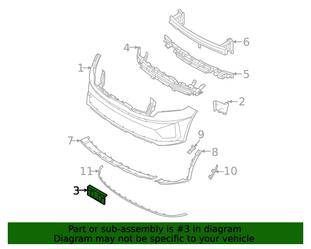 86519R5300 License Bracket 20212023 Kia Sorento Kia.Parts Store