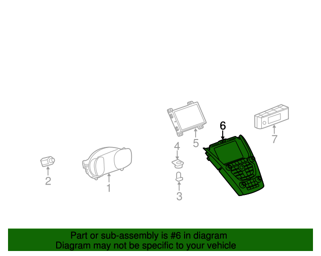 23334954 - OEM GM Control Panel | GMPartsCenter.net | GM Parts Center