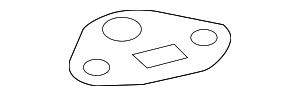 Ishino Gasket Honda 18715-PB2-000 EGR Valve Gasket