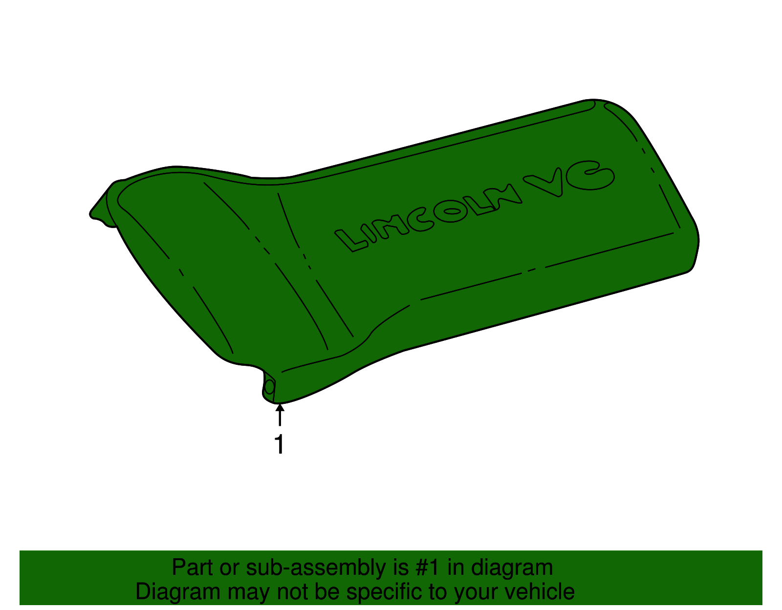 Cover Assembly - Ford (XW4Z-6P068-CA)