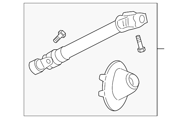 Shaft Kit, Inter Strg - GM (92213664)