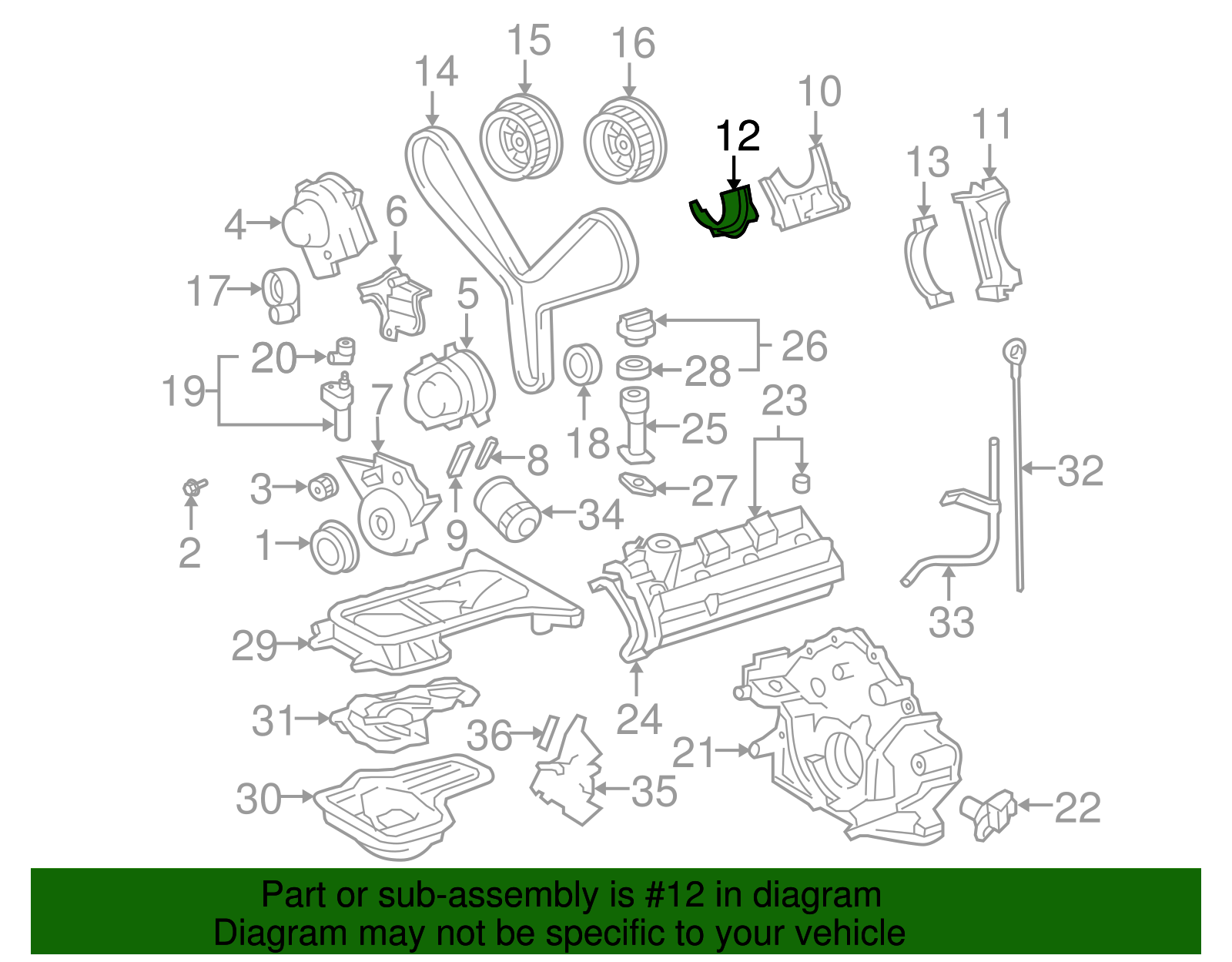 Upper Plate - Toyota (11343-50020)