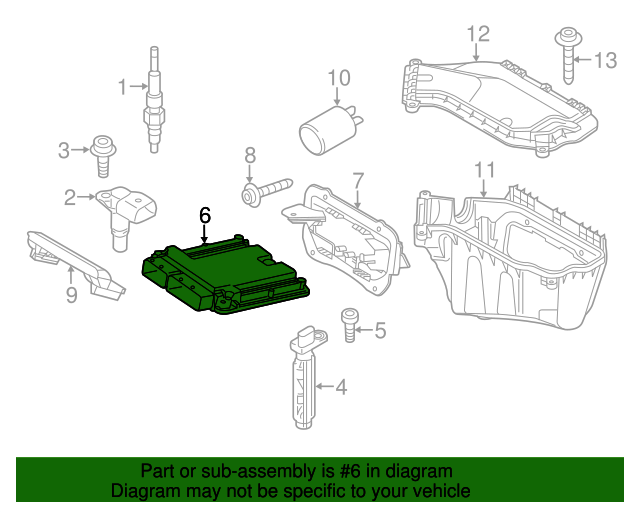 8K5907401AC Ecm 20152016 Audi Q5 Audi Parts Store