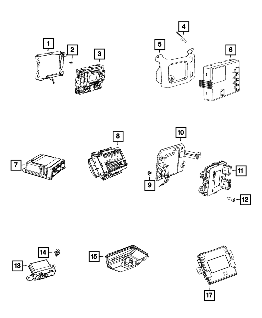 Awd Driveline Module for 2015-2019 Mopar | OEM Mopar 68423109AA | Mopar ...