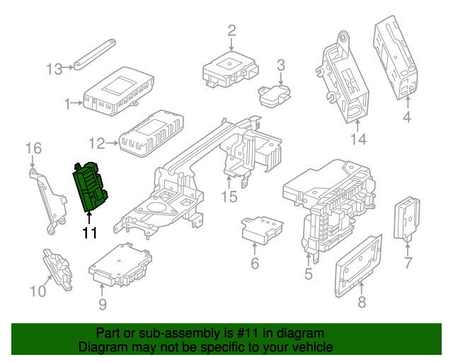 0009002518 Fuel Pump Controller 20182020 MercedesBenz Mercedes