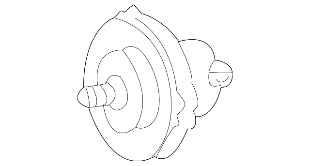 Heating and Air Conditioning Auxiliary Blower Motor Assembly - GM (89019113)