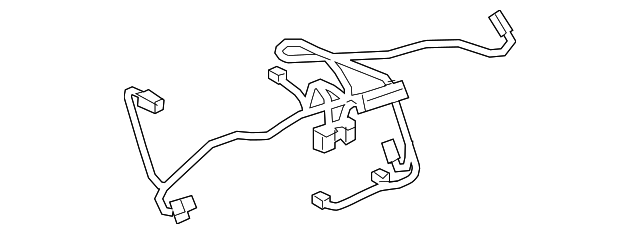 HVAC Heater Control Vacuum Harness - GM (95920138)